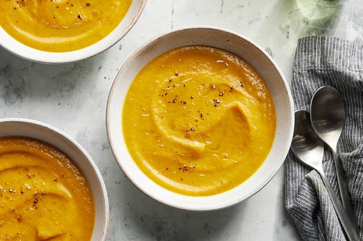 Butternut Squash Soup Recipe (with Video) • 4★ • 1 hr 15 min
