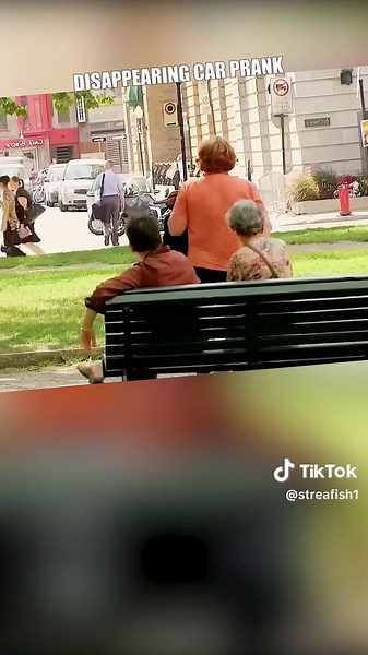 Disappearing car prank #prank #scare #scared #scareprank #scarepranks #LearnOnTikTok #funnymoments