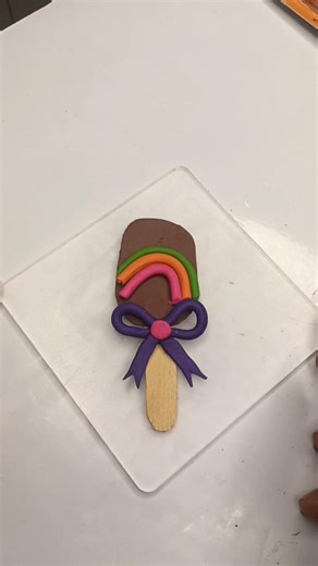 Easy clay craft ideas | clay Icecream for kids #shorts #craft #ytshorts #trending #viral #icecream