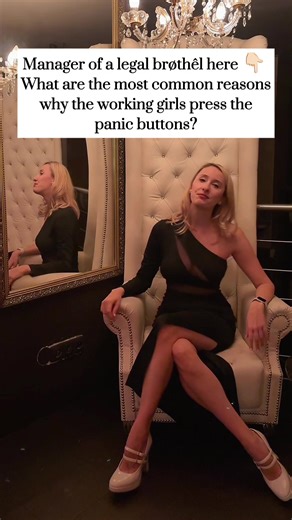 What are the most common reasons why the working women press the panic button?