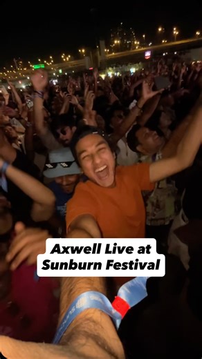 KDN 🐢 on Instagram: "I almost cried when he played this one. Peak Nostalgia. 😭 @axwell you beauty!! 😭😭😭 #axwell #morethanyouknow #swedishhousemafia #sunburnfestival #edm"