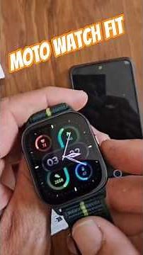 Motorola Moto Watch Fit #review Smartwatch