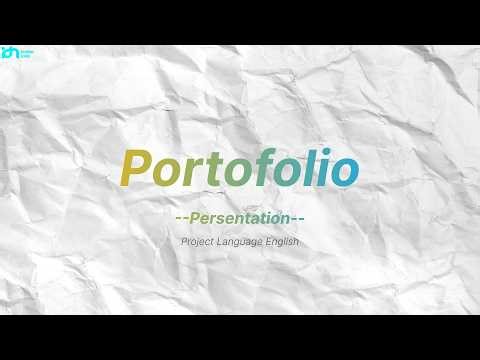 Portofolio Persentation | English Project