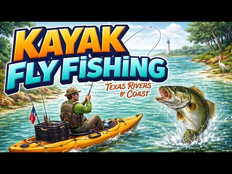 Kayak Fly Fishing Texas Rivers & Coast | Epic Fly Catches from Kayak