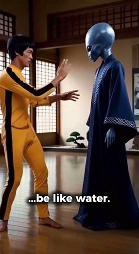 Alien Jokes Episode 13: Bruce Lee teachers Alien Emperor about power #brucelee