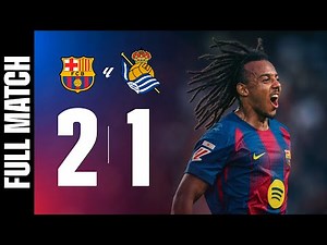 FULL MATCH | FC BARCELONA 2 vs 1 REAL SOCIEDAD | LALIGA 2025/26 MD07 🔵🔴