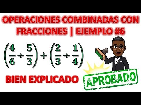 OPERACIONES COMBINADAS CON FRACCIONES | CON PARENTESIS