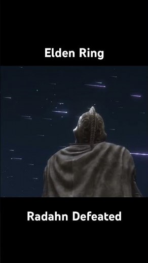 Elden Ring - Radahn Defeated