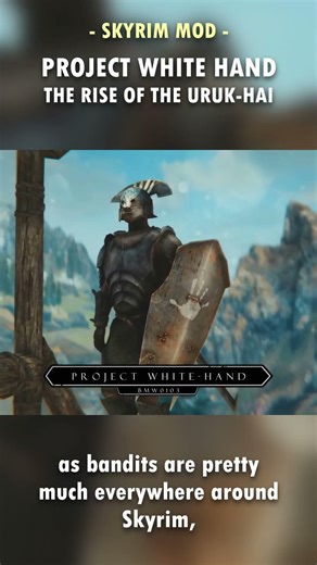 The RISE of the Uruk-Hai in Skyrim! 🤚🏻