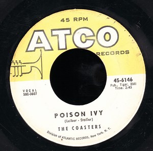 The Coasters - Poison Ivy / I'm A Hog For You