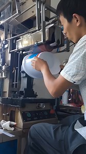 125K views · 611 reactions | Plastic pail heat transfer printing machine | Zhang Luzheng | Facebook