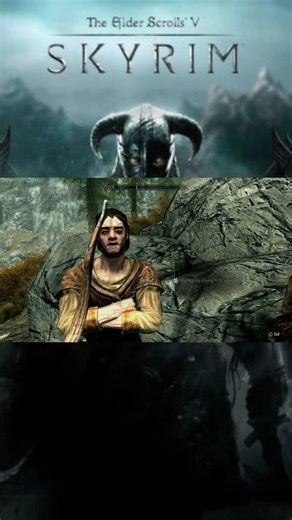 First time for everything in Skyrim #gaming #shorts #funny