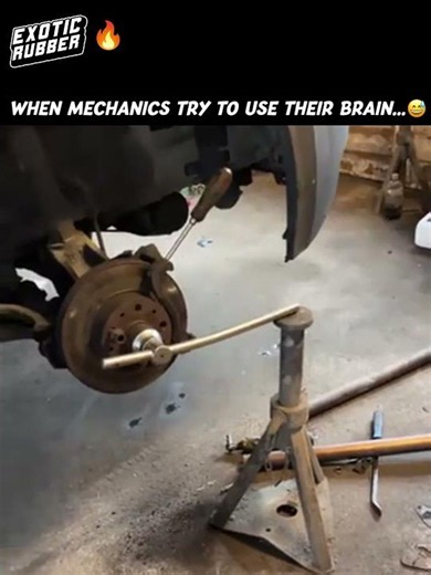 When Mechanics Try To Use Their Brain