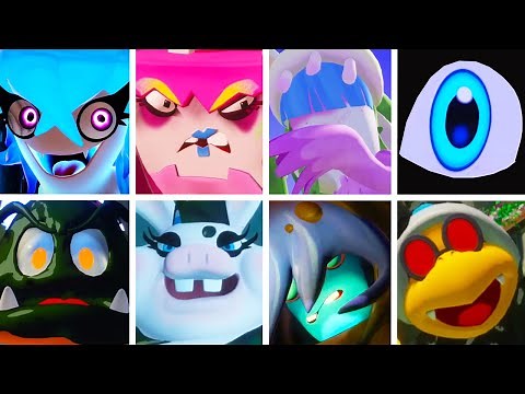 Mario + Rabbids Sparks of Hope - All Bosses & Secret Bosses