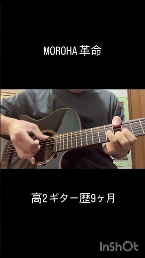もろはの革命弾きました。#革命 #moroha #ギター