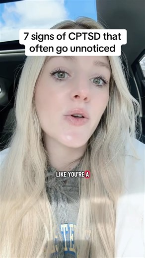 7 signs of Complex PTSD #cptsd