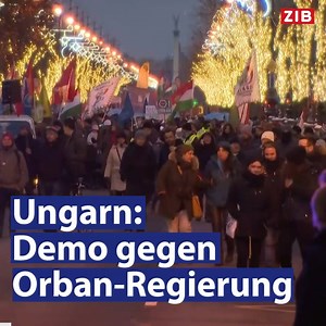 172K views · 2.1K reactions | Demo gegen Orban-Regierung: In Ungarn gehen heute tausende Menschen gegen die Politik von Ministerpräsident Orban auf die Straße. Es ist bereits die vierte Demo gegen seine Politik in dieser Woche: | Zeit im Bild | Facebook