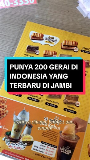 Roti Gembong Gembul - Outlet Roti Baru di Jambi