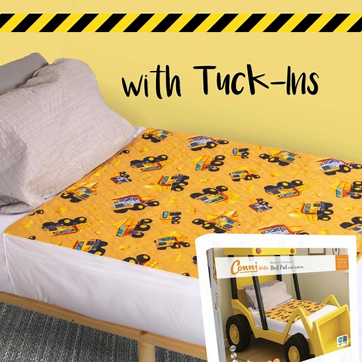 Say goodbye to the stress of bed-wetting, minor oopsies, and the ups and downs of toilet training. ✅ Highly absorbent & waterproof ✅ Light as a feather ✅ A breeze to wash ✅ Ready for a spin in the dryer Shop Conni Bed Pads for reliable night-time! | Conni