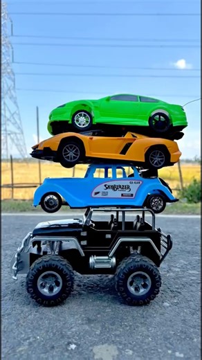 BEST 4 REMOTE CONTROL CARS TESTING 🚙🔥 #shorts