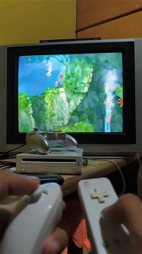 Rayman Origins Gameplay Nintendo Wii TV CRT #shorts