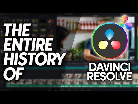 The Entire History of DaVinci Resolve