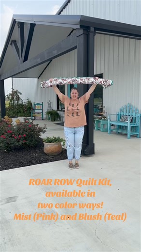 Tula Pink’s new line ROAR is in The Coop! Check out the pattern we chose to pair it with, ROAR Row Quilt by Quiltin' Tia Quiltworks. We have two colorways available both in store and online. https://shop.twochicksquilting.com/shop/c/p/Roar-Row-Quilt-Kit-x81750932.htm #TwoChicksQuilting #quiltintiaquiltworks #tulapink #tulapinkfabric #tulapinkroar | Two Chicks Quilting