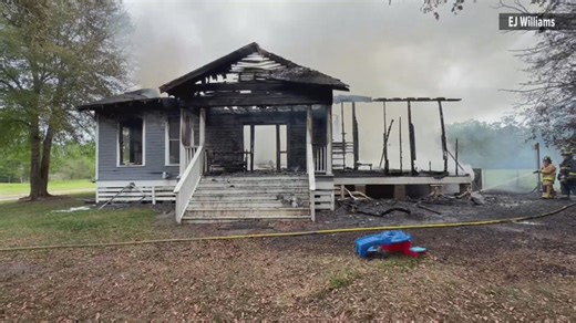 Easter Sunday house fire in Deweyville destroys home, kills family dog