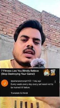 Don't Go to Gym Daily! 🛑 Stop Destroying Your Gains (Overtraining Alert)