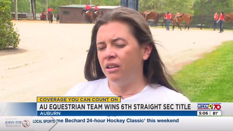 Auburn University Equestrian Wins Their 6th Consecutive SEC Title