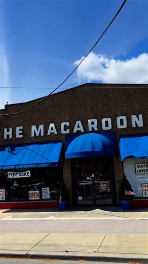 14K views · 174 reactions | Celebrating Labor Day the sweetest way we know how ✨ Stop in this weekend for a taste of our free cake samples: Strawberry Shortcake, Lemon Raspberry, and our Chocolate Fudge Flag Cake. Because long weekends deserve a little extra sugar! ❤️懶 | The Macaroon Shop | Facebook