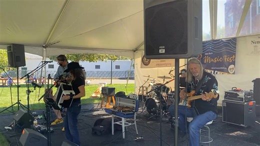 PDD performing Lucinda William's " Car Wheels On A Gravel Road" live at the Glen Rock, NJ Music Fest that took place on Sunday 092825. Jay Friedman on lead vocals with a little help from her friends. | Pay Dirt Drifters