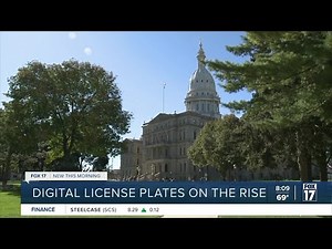 Digital License Plates in Michigan