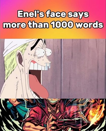Enel's face is the height of comedy 🤣 #onepiece #anime #animeedit #luffy #enel #memes #nami