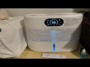 Reuseable Wick Evaporative Humidifier, Jack and Rose Humidifier Quiet and Effective