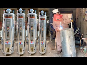 Geyser Manufacturing || Incredible Technique of Making a Gas-Fired and Electrical Water Heater