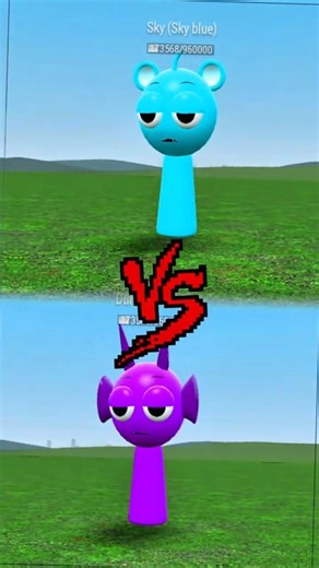🟣Durple VS Sky🔹│Garry's Mod NPC Wars #sprunki