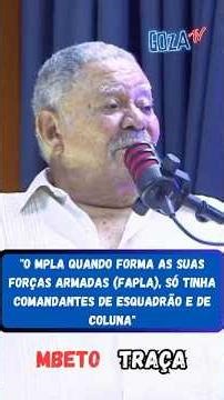 ”O MPLA quando forma as suas forças Armadas, só tinha comandantes de "@Mbeto_traça noclub 🇦🇴❤️🫡