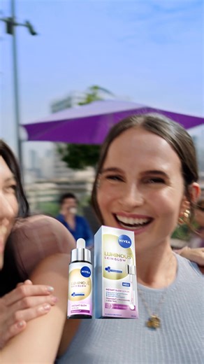 NEU: Das NIVEA Luminous Skin Glow Serum verleiht dir einen sofortigen Glow ✨ Bringe deine Haut zum Strahlen! | NIVEA | Facebook