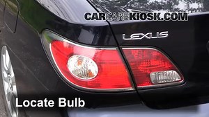 Brake Light Replacement: 2005 Lexus ES330 3.3L V6