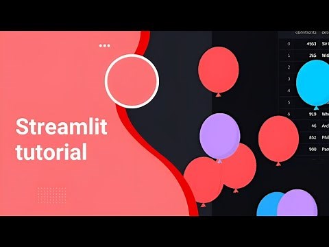 Complete Streamlit Tutorial from installing to connecting streamlit with Xampp MySQL database in 15M