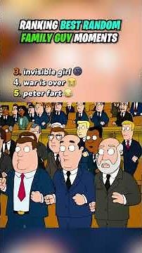 Ranking Family Guy’s Most Random & Hilarious Scenes 😂🔥 #funny #familyguy #funnyscenes