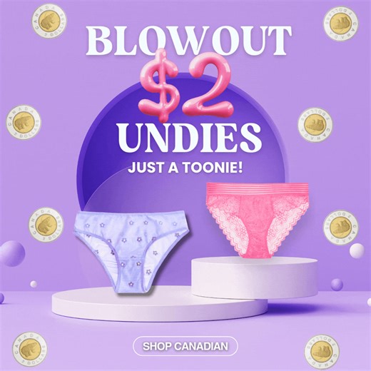 Valentine’s Day Sale: $2 Undies – Limited Time Only! 💕 | Knotty