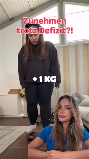CAMILLA NKENKE on Instagram: "Im Kaloriendefizit sein und trotzdem kurzfristig schwerer werden - ist ganz normal! Auch wenn es vllt widersprüchlich wirkt, ist es aber kein Zeichen von Fettzunahme, sondern ein ganz normaler Teil des FettABBAUS🥰 Während Fett mobilisiert wird, speichert der Körper häufig zusätzlich Wasser – zum Beispiel durch Training, Stress, Hormone, Zyklusphase, Schlaf oder Salzaufnahme. Darauf reagier die Waage auch sofort, auf fettverlust erst verzögert. Genau deshalb ist auc