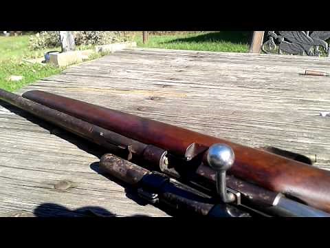 22 mag shot out of a old JC Higgins 22 long rifle