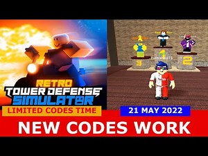 *NEW CODES WORK* [DOUBLE TROUBLE] Retro TDS ROBLOX | LIMITED CODES TIME | 21 May 2022