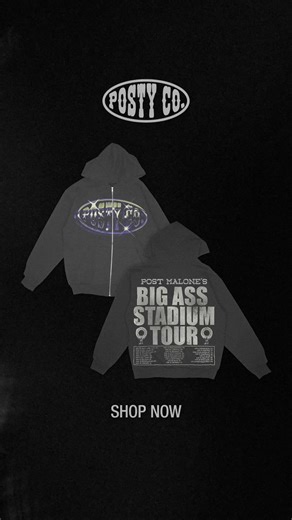 46 reactions | Shop The BIG ASS Stadium Tour Collection | Post Malone | Facebook