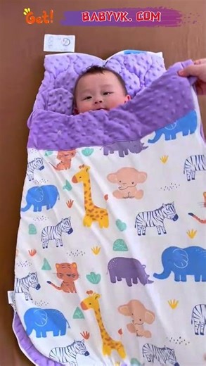 Baby Sleeping Bag – No More Kicking Off Blankets at Night #BabySleep