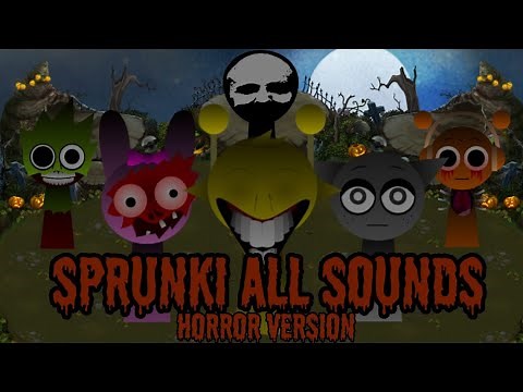 INCREDIBOX: All Sprunki sounds (horror version)