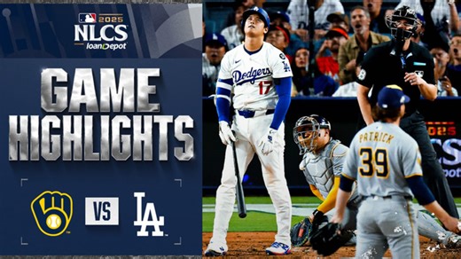 Brewers vs. Dodgers Game 4 Highlights | 10/17/2025